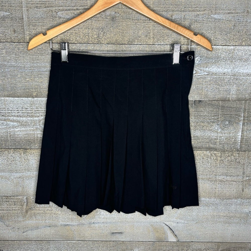 Prince Sportswear vintage black pleated tennis skirt size 10